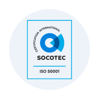 Des audits indépendants valident la conformité des pratiques et des infrastructures. Certification délivrée par SOCOTEC attestant de la conformité à des normes reconnues